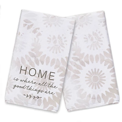 Home Is Where the Good Things Are Tea Towel Set