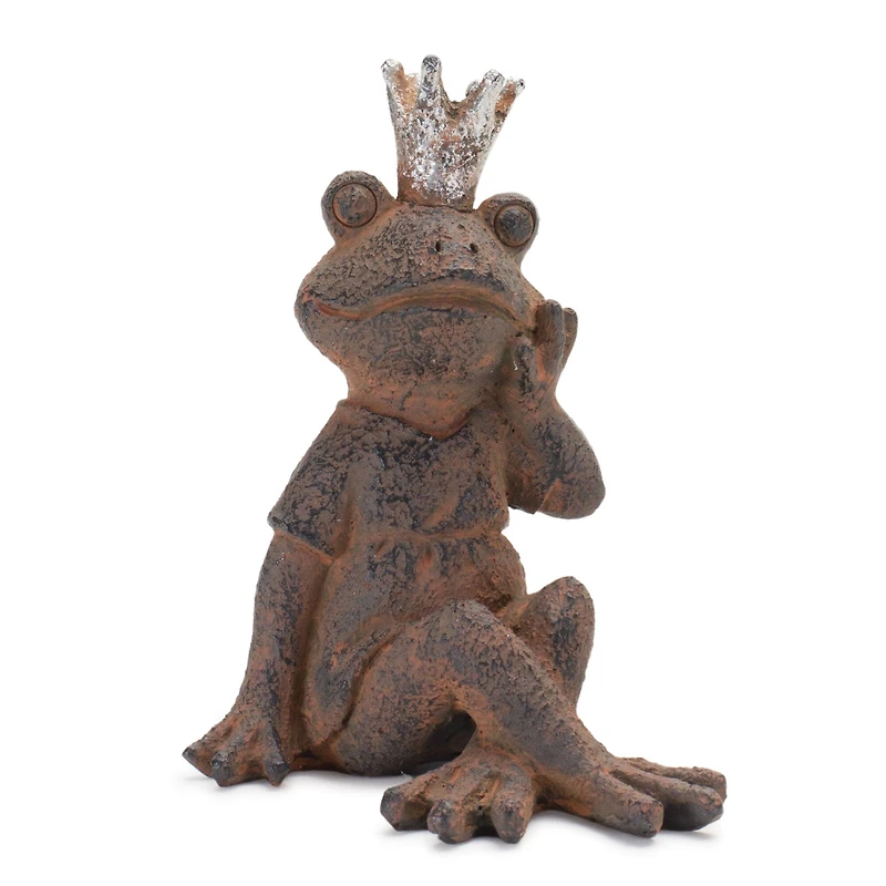 Royal Sitting Frog Figurine Set