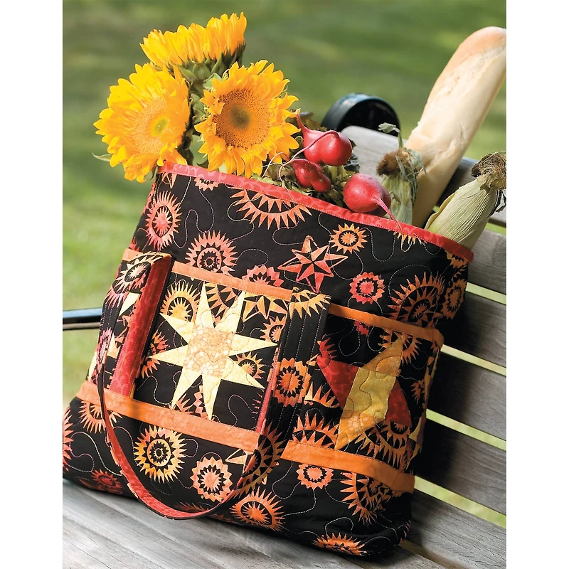 Leisure Arts® Star Sampler Tote Quilt Pattern