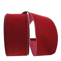JAM Paper 4" x 50yd. Velvet Wired Ribbon