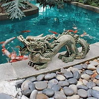 Design Toscano 21" Dragon of the Great Wall Statue
