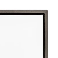 Stupell Industries Potted Christmas Tree Plaid Floating Frame Wall Art