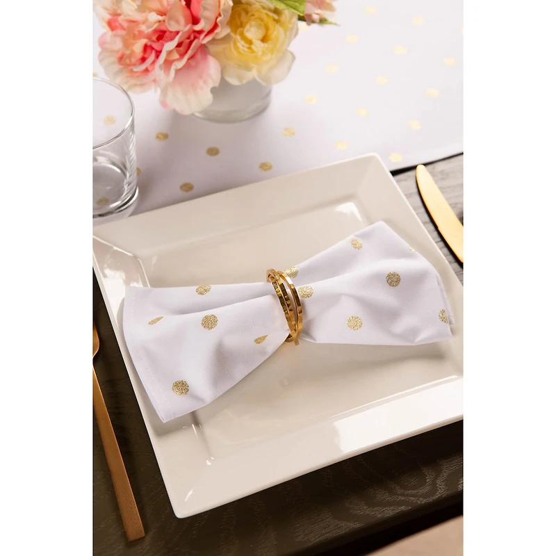 DII® Gold Intertwined Napkin Rings, 6ct.
