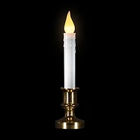 LED Flickering Window Candles with Timer - 8.5" - Set of 8
