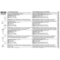 Simplicity® Pattern CS8539 (One Size)