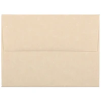 JAM Paper 4.375" x 5.75" Recycled Parchment Invitation Envelopes, 50ct.