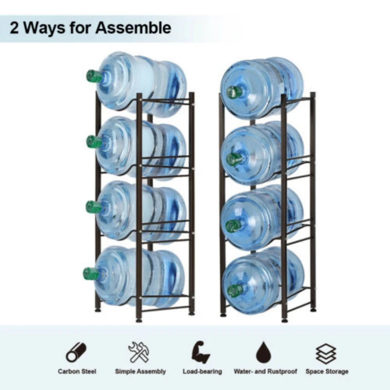 NEX™ -Tier 5-Gallon Water Bottle Storage Rack