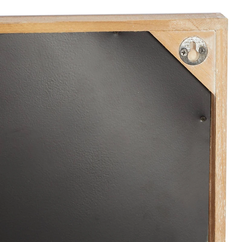 Brown Metal Coastal Wall Decor 15" x 31" x 7"