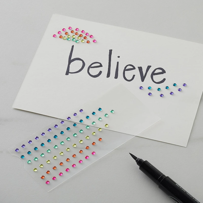 Multicolored Rhinestone Stickers by Recollections™