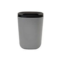 Bath Bliss Gray 2 Piece Wastebasket
