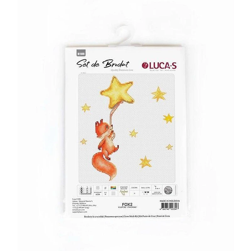 Luca-s Fox 2 Counted Cross Stitch Kit