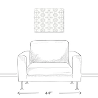 Neutral Southwest Pattern Canvas Wall Art