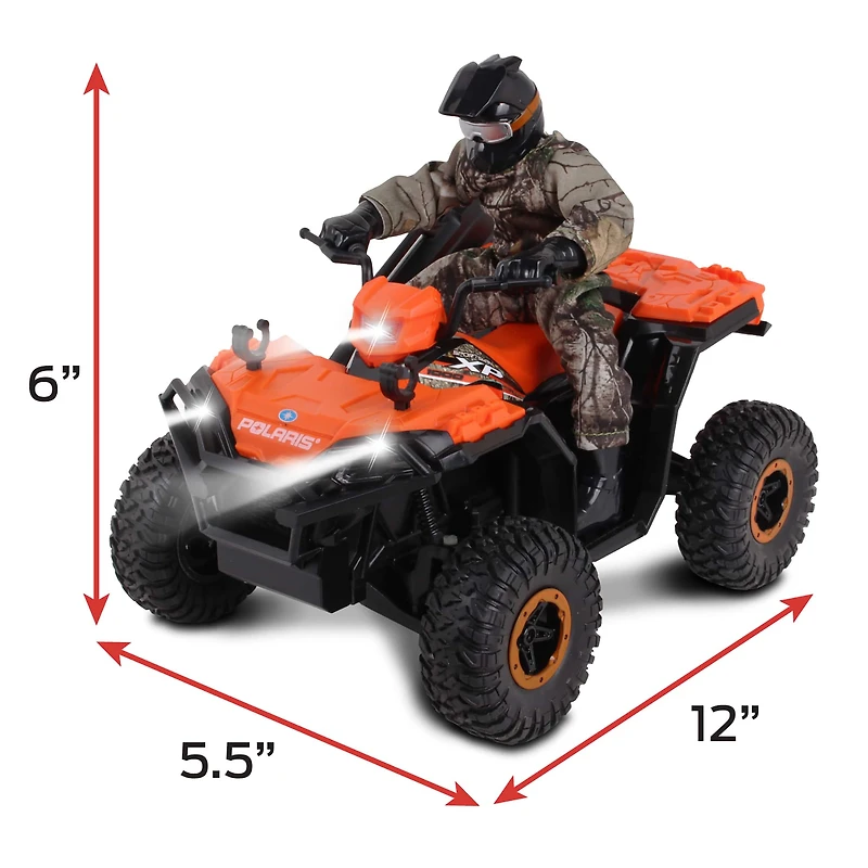 NKOK RealTree® Polaris Sportsman XP 1000 R/C ATV Rider