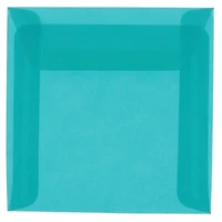JAM Paper 6" x 6" Translucent Vellum Invitation Envelopes