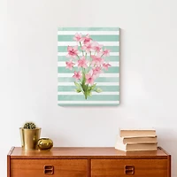 Blush Flowers Canvas Wall Art
