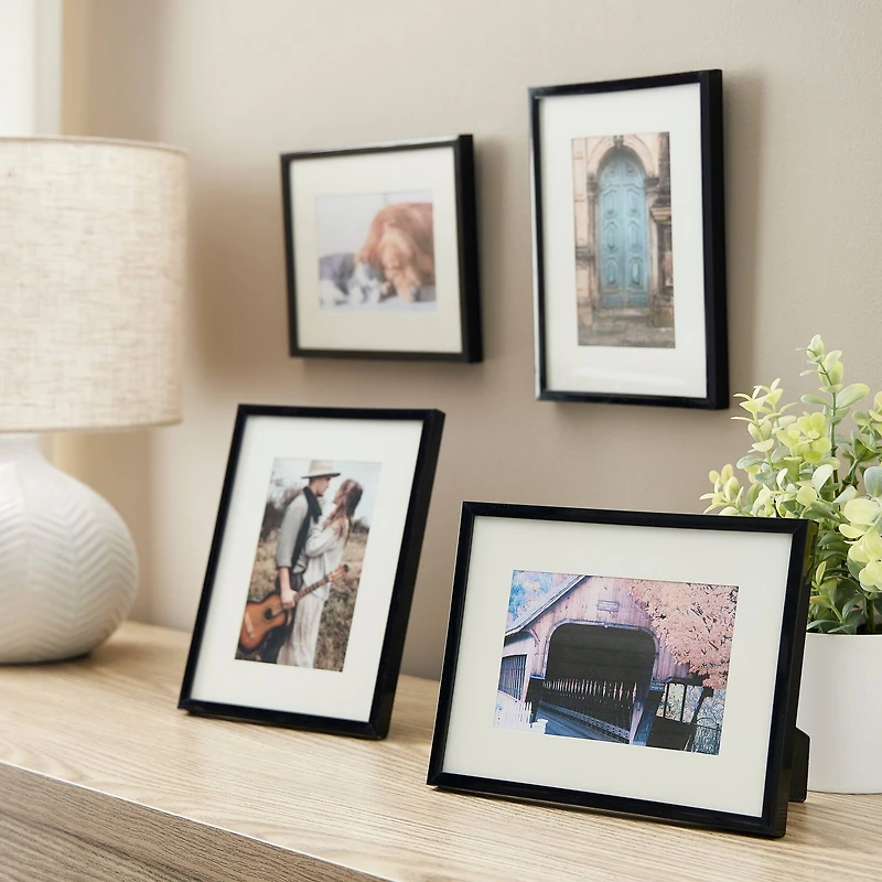 5 Pack 4" x 6" Basics Multipurpose Tabletop Frames by Studio Décor