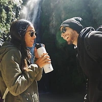 JoyJolt® 22oz. Triple Insulated Water Bottle with Flip Lid & Sport Straw Lid