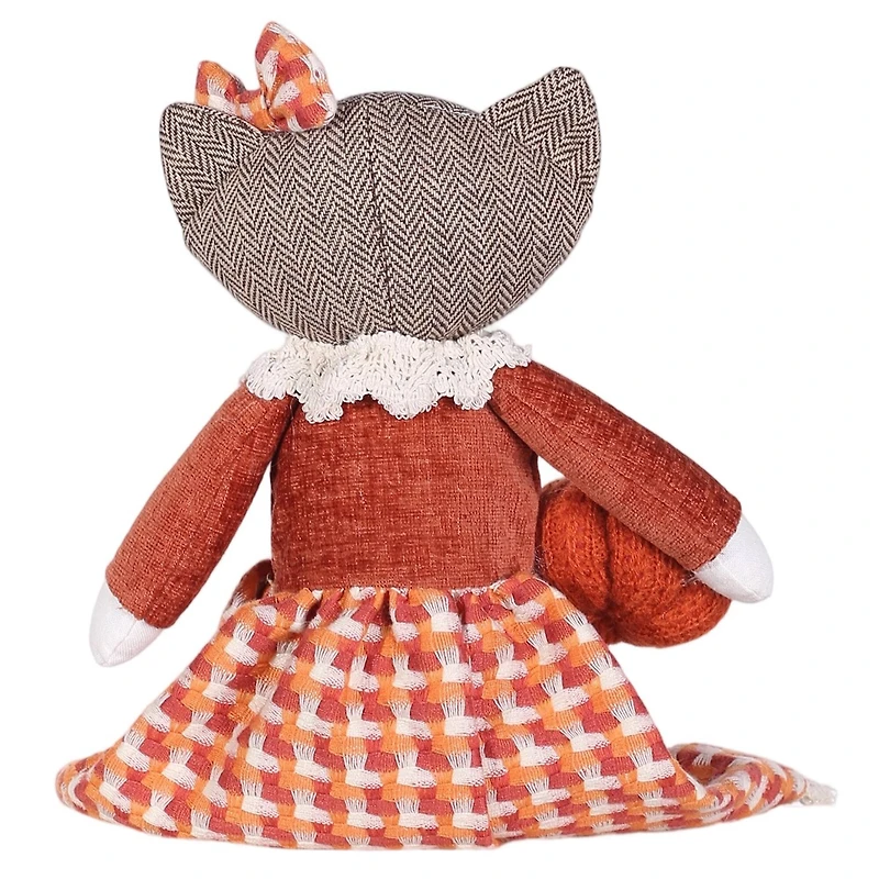 19.5" Fall Girl Fox Tabletop Décor by Ashland®