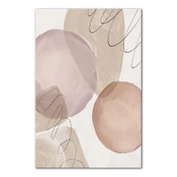 Blush Doodles 24" x 36" Canvas Wall Art