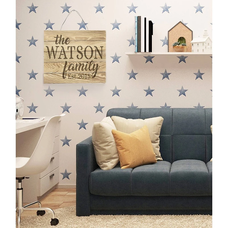 PA Essentials Family Established Stencil, 12'' x 12''