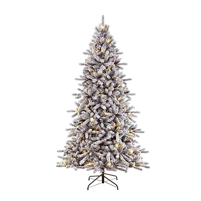 7.5ft. Pre-Lit Bennington Fir Artificial Christmas Tree, Clear Lights