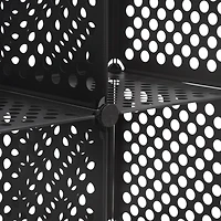 Organize It All Black Stacking Cubes, 4ct.