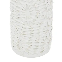 White Ceramic Contemporary Vase