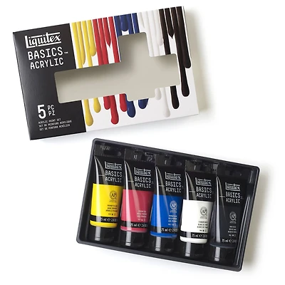 Liquitex® Basics™ 5 Color Acrylic Paint Set