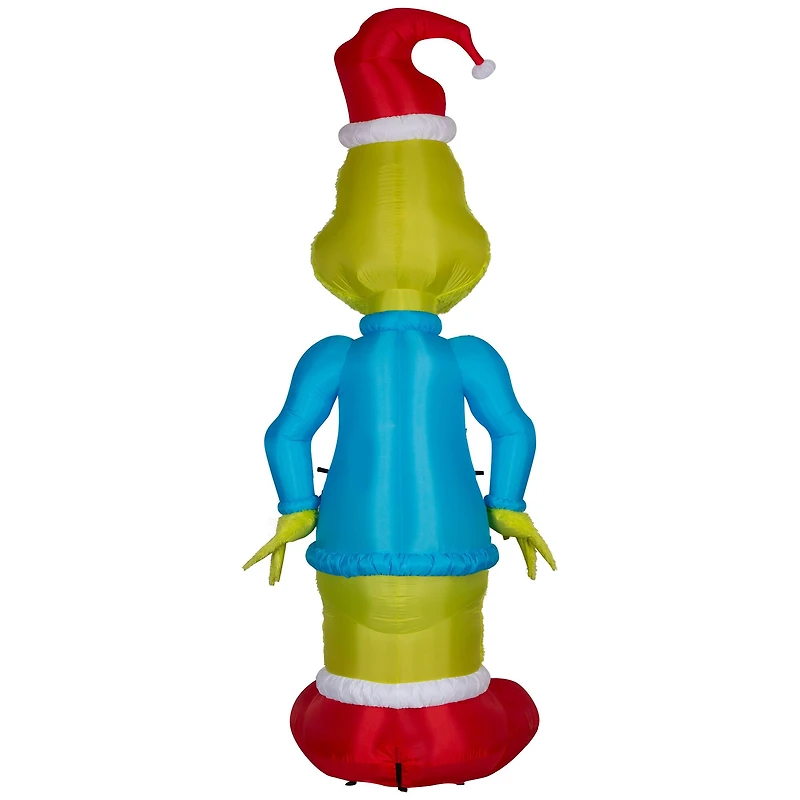 10ft. Airblown® Inflatable Christmas Giant Plush Grinch with String Lights