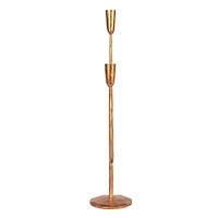 Hello Honey® 21.5" Copper Metal Candelabra