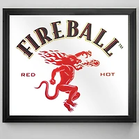 Fireball Whisky Printed Accent Mirror