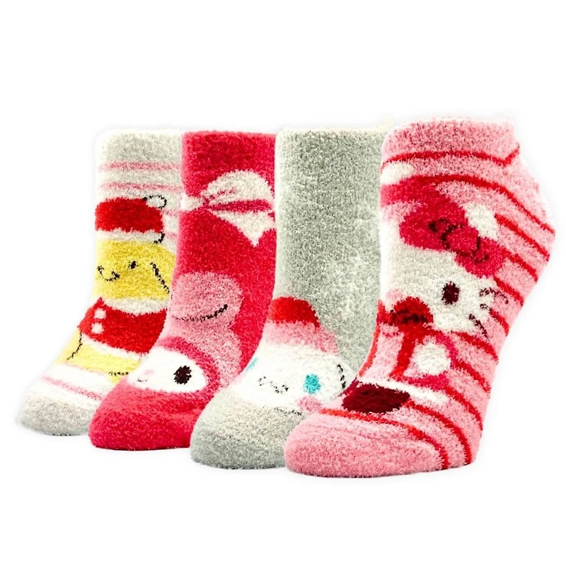 Hello Kitty® 4 Pack Cozy Socks in Christmas Gift Tin