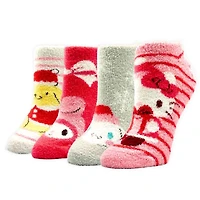Hello Kitty® 4 Pack Cozy Socks in Christmas Gift Tin