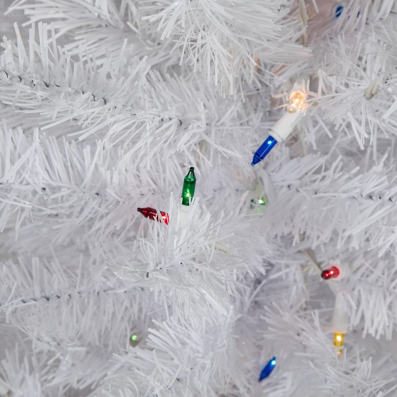 3ft. Pre-Lit Snow White Artificial Christmas Tree