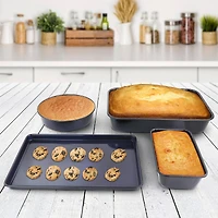 Oster 4 Piece Non Stick Carbon Steel Bakeware Set