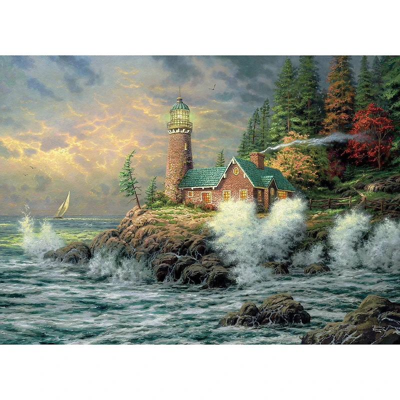 Assorted Thomas Kinkade 1,000-Piece Jigsaw Puzzle