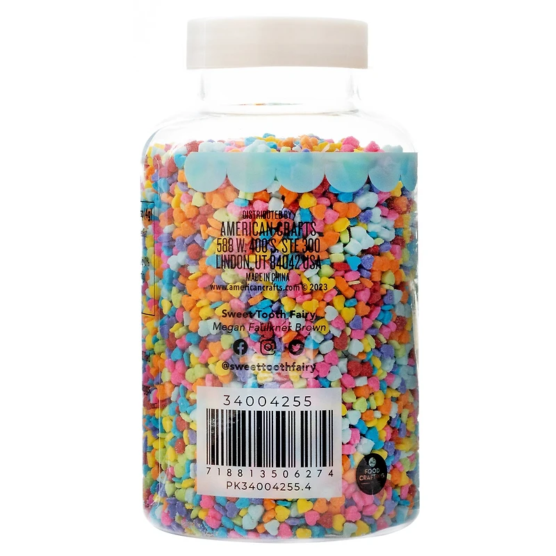 Sweet Tooth Fairy® Rainbow Hearts Sprinkle Mix