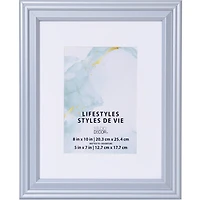 Lifestyles Silver Frame with Mat by Studio Décor