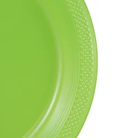JAM Paper 9" Lime Green Plastic Party Plates, 20ct.