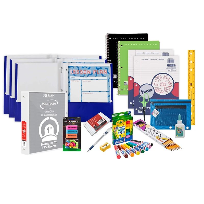 6 Pack: Multi-Brand School Grade 3-5 Basic Kit
