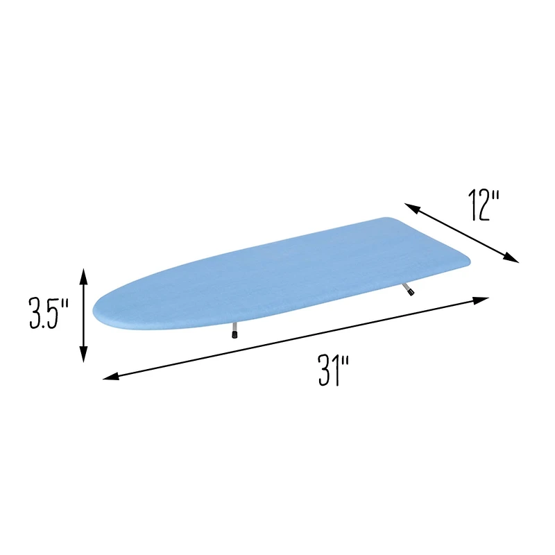 Honey Can Do Blue Tabletop Ironing Board