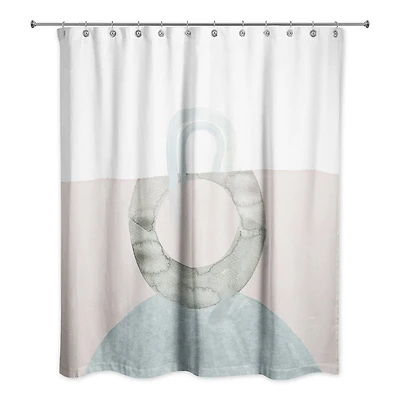 Chic Urban Abstract IV 71" x 74" Shower Curtain