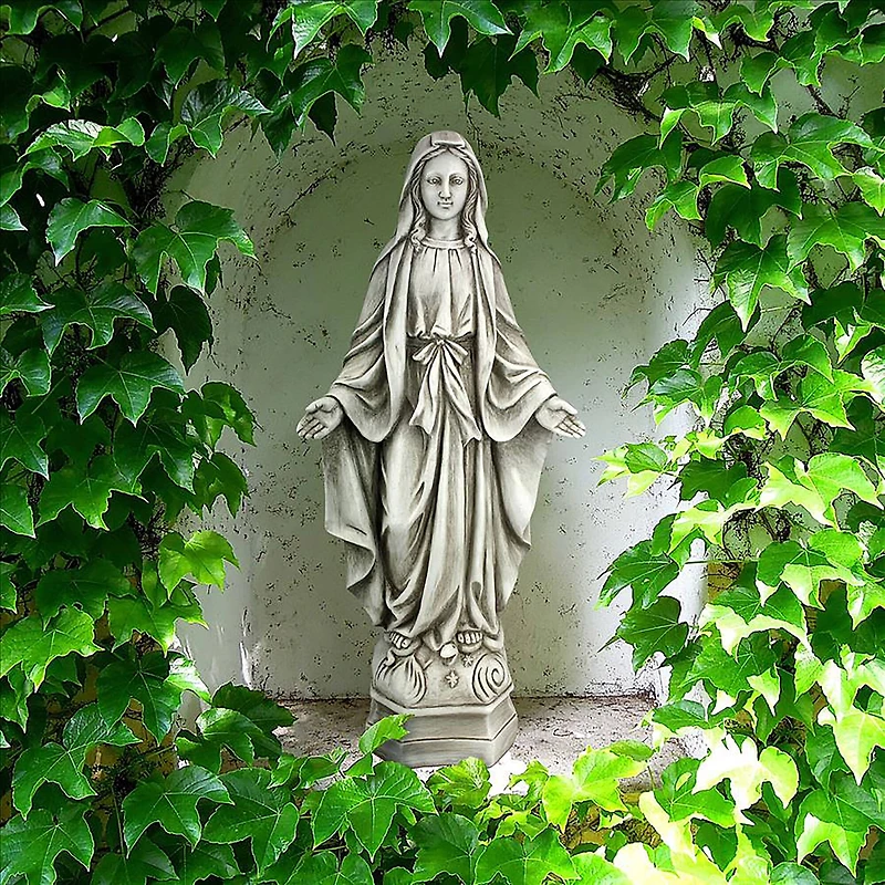 Design Toscano 23.5" Madonna of Notre Dame Garden Statue