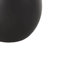 Black Minimal Ceramic Vase Set