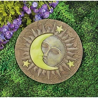 10.5" Sun & Moon Glowing Stepping Stone