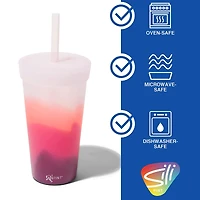 Silipint® 22oz. Silicone Tumbler with Straw