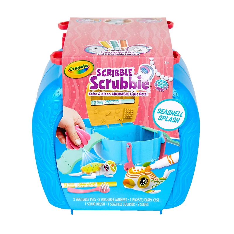 Crayola® Scribble Scrubbie® Ocean Pets Seashell Splash
