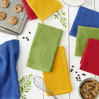 DII® Assorted Primary Bar Mop Dishtowel & Dishcloth (Set of 8)
