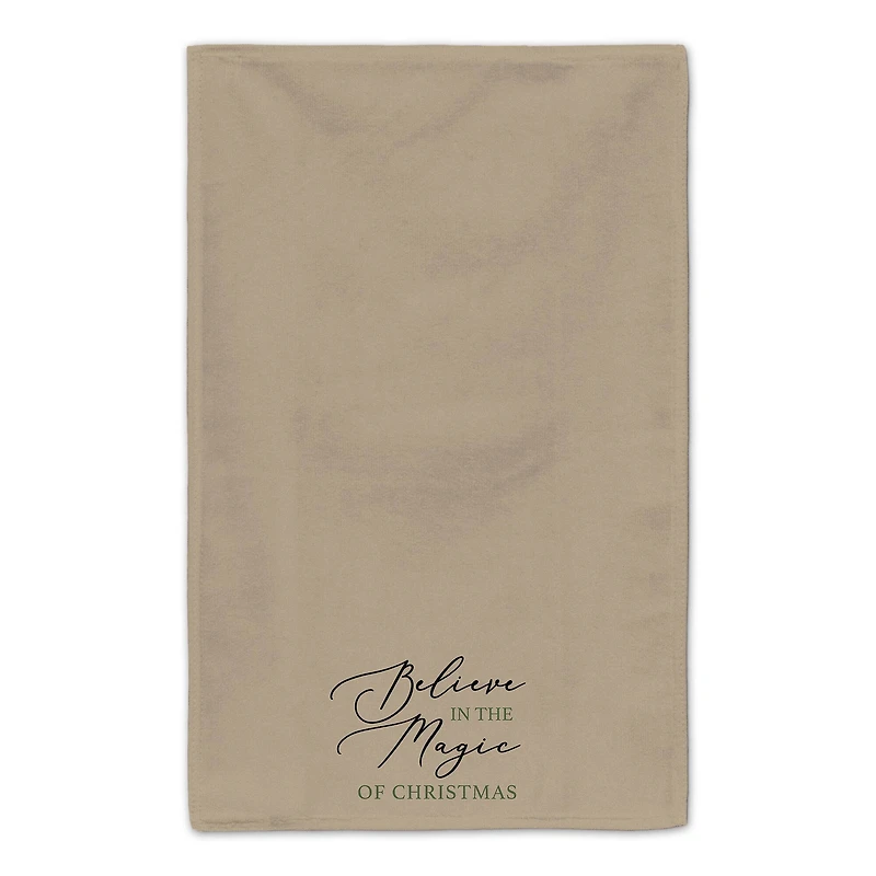 Brown Believe in Magic Tea Towel Set