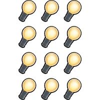 Teacher Created Resources Mini White Light Bulbs Accents, 6 Packs of 36